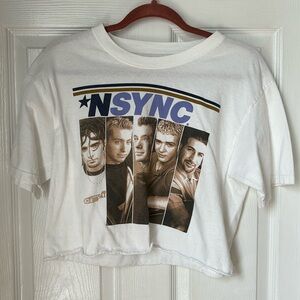 Vintage *NSYNC Crop Top